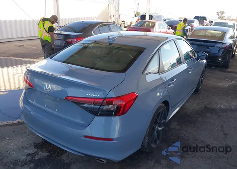 2024 Honda Civic Sport из США, поврежденный, VIN 2HGFE2F54RH590224